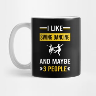 3 People Swing Dancing Dance Mug